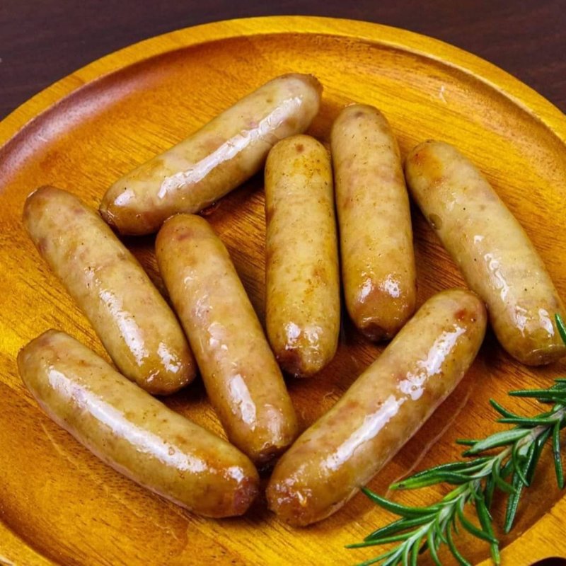 ไส้กรอกไก่งวงรมควัน Smoke Turkey Sausage | หนังกรอบ ไขมันต่ำ อร่อยสไตล์เยอรมัน