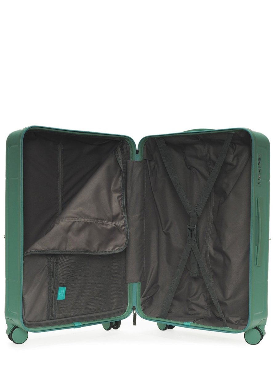 HQ LUGGAGE รุ่น 5526 กระเป๋าเดินทางวัสดุ PC 100% ล้อคู่หมุน 360° ระบบล็อค TSA มาตรฐาน น้ำหนักเบา พร้อมผ้าซับในเรยอน แข็งแรง ทนทาน มีให้เลือกหลายขนาด ตั้งแต่ 16 นิ้ว ถึง 26 นิ้ว