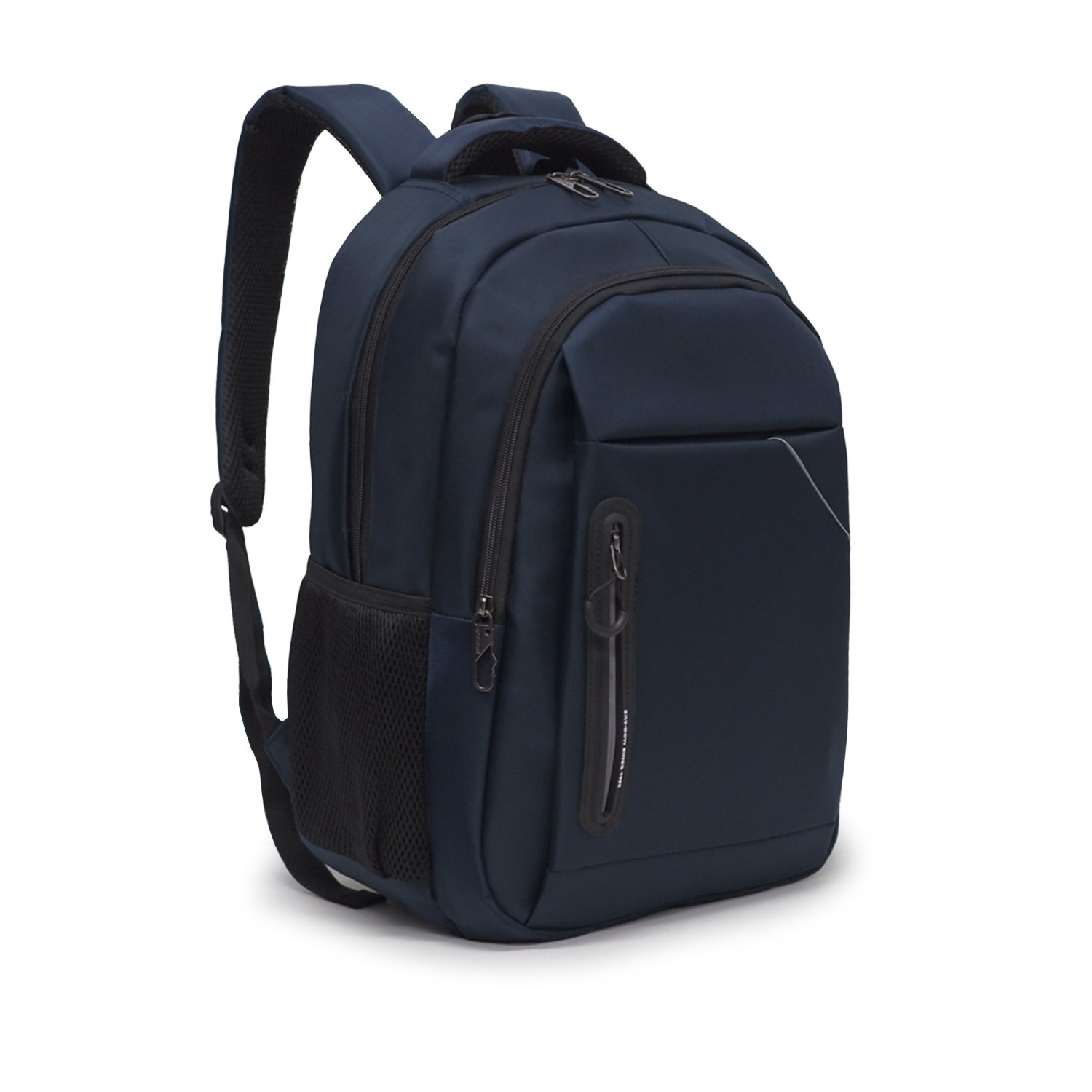 HQ LUGGAGE รุ่น 11143 (Sky-Bow) กระเป๋าเป้ใส่โน้ตบุ๊คขนาด 15 นิ้ว ดีไซน์เรียบหรู ผลิตจากผ้าโพลีเอสเตอร์หนา น้ำหนักเบา พกพาสะดวก บุฟองน้ำรองรับหลังและบ่า ช่วยลดแรงกดทับ พร้อมช่องใส่ของครบครัน