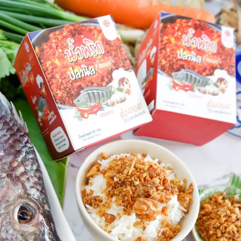 น้ำพริกปลานิลกรอบ จัดจ้าน ครบรส เผ็ดกำลังดี
