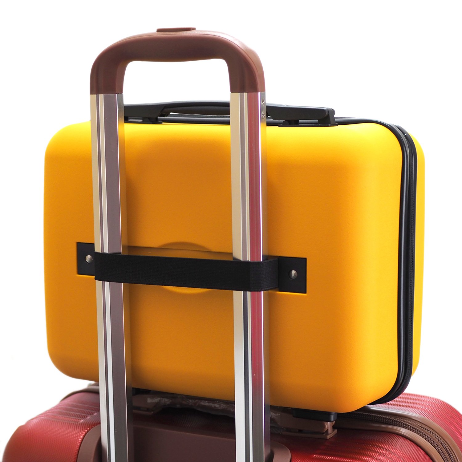 HQ LUGGAGE รุ่น 8801 กระเป๋าเดินทางแบบถือ ขนาด 14 นิ้ว ผลิตจากวัสดุ PP แข็งแรง ทนทาน หูหิ้วยางซิลิโคนช่วยลดแรงกดทับมือ น้ำหนักเบา พกพาสะดวก มีแถบยางสำหรับสอดคันชัก เหมาะกับการเดินทางขึ้นเครื่อง