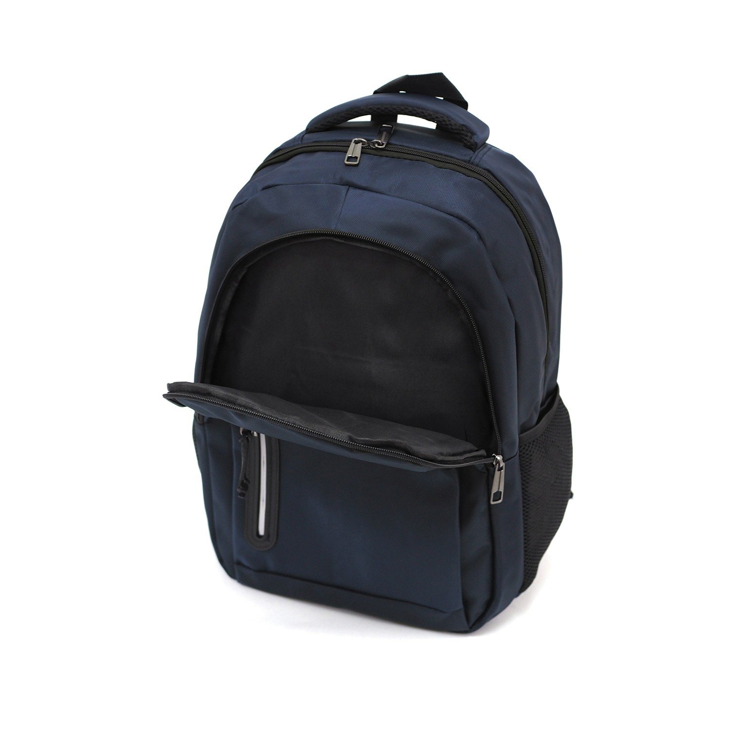HQ LUGGAGE รุ่น 11143 (Sky-Bow) กระเป๋าเป้ใส่โน้ตบุ๊คขนาด 15 นิ้ว ดีไซน์เรียบหรู ผลิตจากผ้าโพลีเอสเตอร์หนา น้ำหนักเบา พกพาสะดวก บุฟองน้ำรองรับหลังและบ่า ช่วยลดแรงกดทับ พร้อมช่องใส่ของครบครัน
