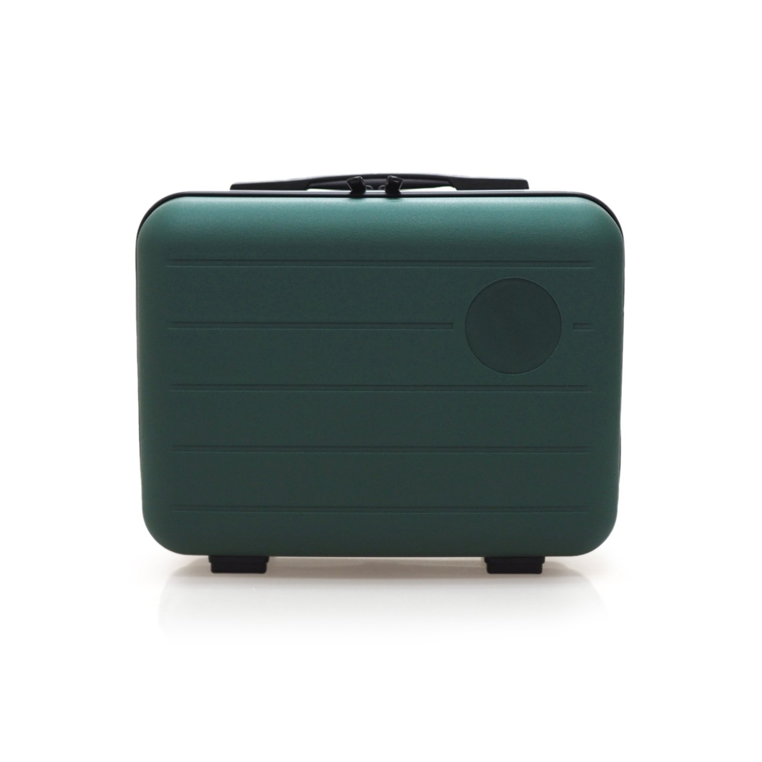 HQ LUGGAGE รุ่น 8801 กระเป๋าเดินทางแบบถือ ขนาด 14 นิ้ว ผลิตจากวัสดุ PP แข็งแรง ทนทาน หูหิ้วยางซิลิโคนช่วยลดแรงกดทับมือ น้ำหนักเบา พกพาสะดวก มีแถบยางสำหรับสอดคันชัก เหมาะกับการเดินทางขึ้นเครื่อง