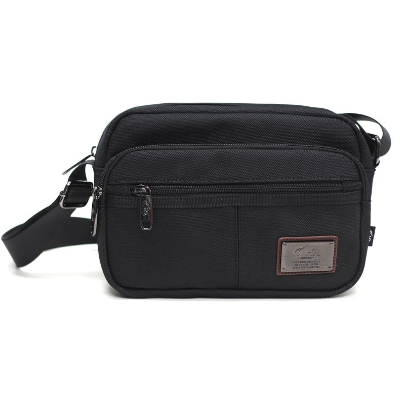 HQ LUGGAGE กระเป๋าสะพายข้าง รุ่น 3329 (สีดำ)