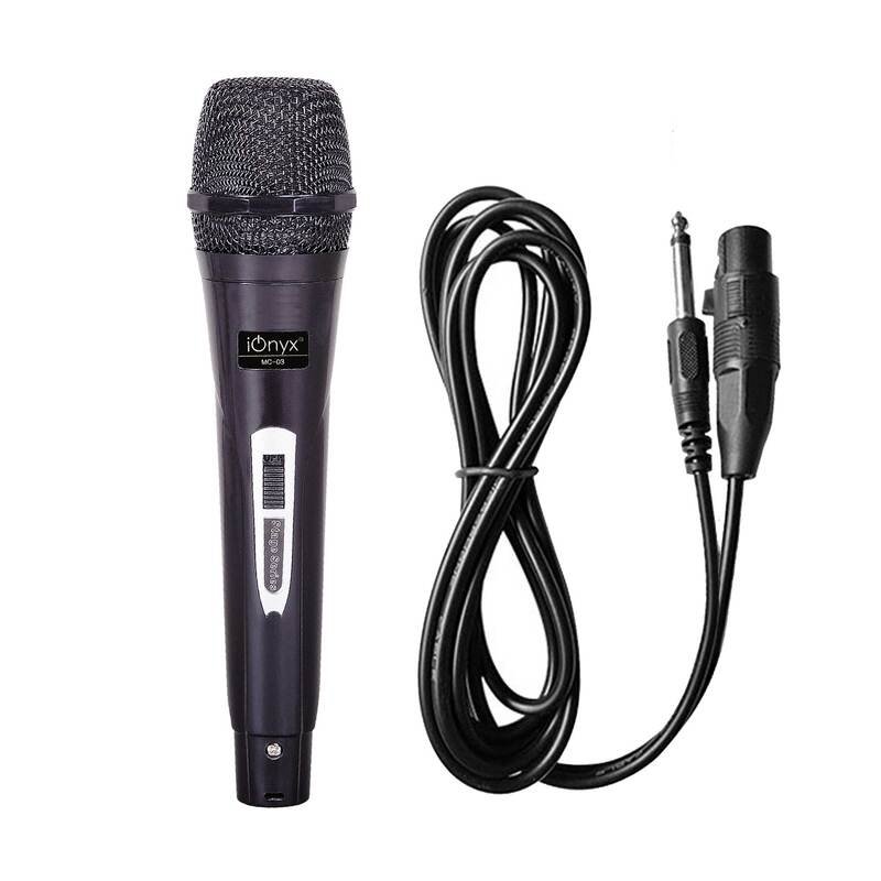 ● คุณสมบัติ
● ไมโครโฟนชนิด Dynamic Microphone แบบสาย
● ความถี่เสียง 100- 12,000 Hz
● การตอบสนองเสียงคมชัดทุกระดับ
● สายยาว 4เมตร
● เหมาะสำหรับใช้พูดบรรยาย หรือร้องเพลงคาราโอเกะ
