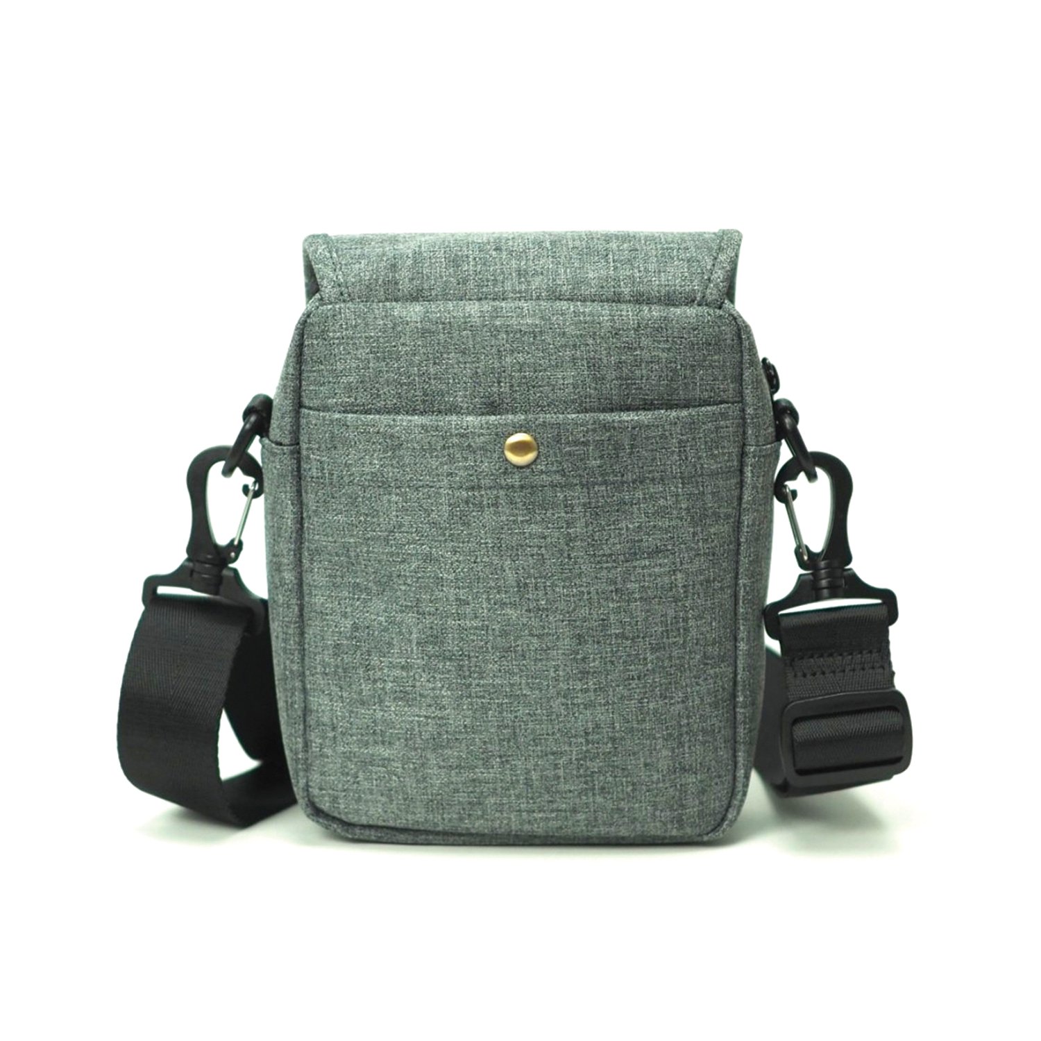 กระเป๋าสะพายข้าง HQ LUGGAGE รุ่น B3310 ขนาดกะทัดรัด ดีไซน์เรียบหรู ผลิตจากผ้าโพลีเอสเตอร์กันน้ำ 100% พร้อมสายไนลอนแข็งแรง เปิด-ปิดด้วยตัวล็อคแม่เหล็ก ช่องซิปกันน้ำ และบุ EVA Foam กันกระแทกในตัว เหมาะสำหรับใช้งานทุกวัน