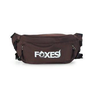 Foxes C10013 กระเป๋าคาดเอว / คาดอก น้ำหนักเบา ผลิตจากผ้าโพลีเอสเตอร์ กันละอองน้ำ มีหลายช่องซิป ปรับสายได้ถึง 150 ซม. เหมาะกับทุกสรีระ