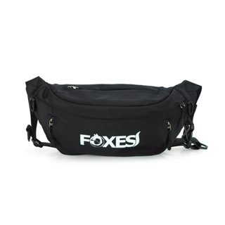 Foxes C10013 กระเป๋าคาดเอว / คาดอก น้ำหนักเบา ผลิตจากผ้าโพลีเอสเตอร์ กันละอองน้ำ มีหลายช่องซิป ปรับสายได้ถึง 150 ซม. เหมาะกับทุกสรีระ