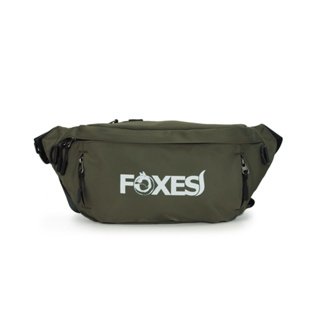 Foxes C10013 กระเป๋าคาดเอว / คาดอก น้ำหนักเบา ผลิตจากผ้าโพลีเอสเตอร์ กันละอองน้ำ มีหลายช่องซิป ปรับสายได้ถึง 150 ซม. เหมาะกับทุกสรีระ