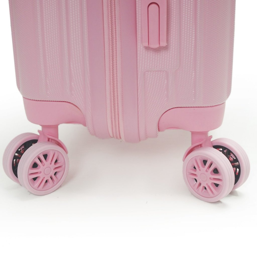HQ LUGGAGE ยางหุ้มล้อกระเป๋าเดินทาง แบบซิลิโคน ทนร้อนสูง ลดเสียงรบกวน ป้องกันล้อสึกก่อนเสียหาย ใช้ได้กับล้อคู่ 1 ชุดมี 8 ชิ้น สีสันสะดุดตา เหมาะสำหรับคนเดินทางบ่อย